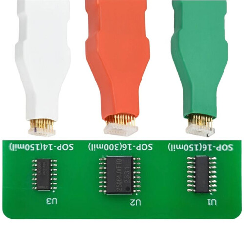 Chip Burn Write Probe Flexible Cable Detachable Design Download  Programmer Micro-Type Chip Pogo Pins SOP14-150mil 2