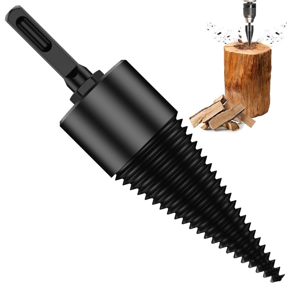 Firewood Drill Bit 42Mm Heavy Duty Wood Splitter Cone Bit 9178400466977