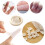 Anti-static latex finger cots white 200 pcs 1