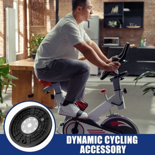 Belt Drive Plate Exercise Bike Accessory Rotating Pulley 2
