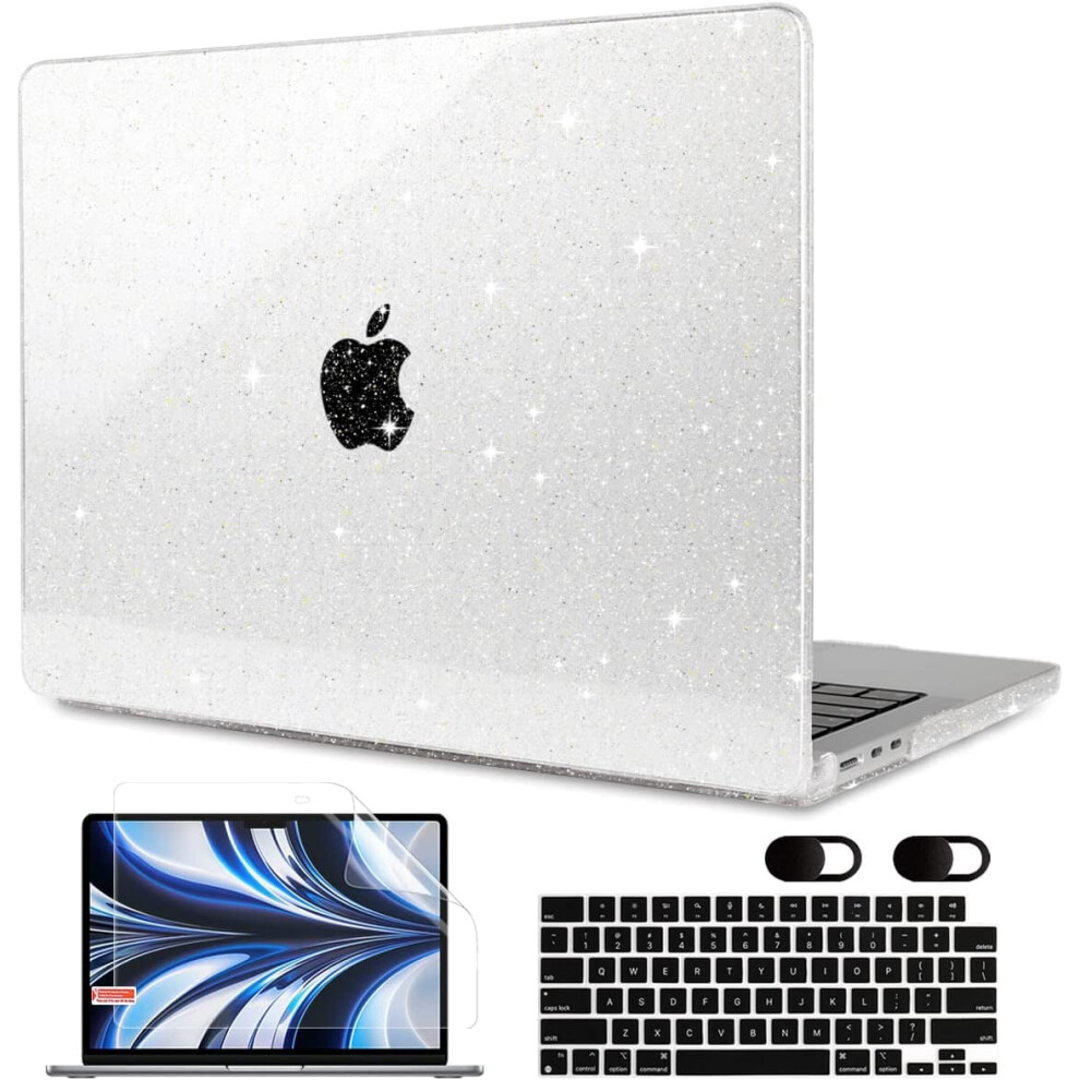 Glitter Hard Shell Case For Macbook Air 13.6 Inch A2681 917087815727