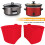 Slow Cooker Liners Food-Grade Silicone 1 Pair 7