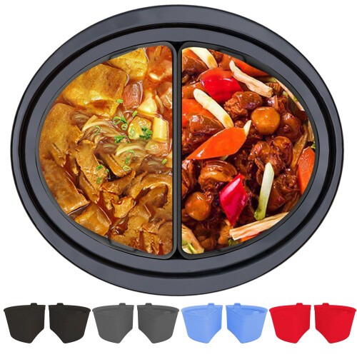 Slow Cooker Liners Food-Grade Silicone 1 Pair 2