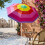 Summer Beach Parasol 1.9m Portable Beach Umbrella 7