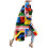Women's Boho Floral Trench Coat Oversized Long Sleeve with 1