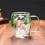Klares, florales Doppelglas-Barset 2