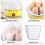 Mini Electric Egg Cooker Yellow 6-Egg Auto Shut-Off 4