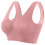 Heltäckande sömlös bralette för kvinnor, 3-pack 4
