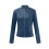 Women's Leather Motorcycle Jacket Plus Size Solid Long 3