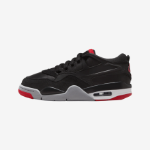 (UJK6/EU39, Black) Nike Air Jordan 4 RM GS Kids' Lifestyle Sneakers
