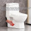 Ceramic Toilet Bolt Covers Koi Design Red 2 Pack 6