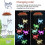 Outdoor Solar Wind Chime Light with LED Colors 6