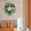Eucalyptus Red Fruit Door Wreath Artificial 12in 4