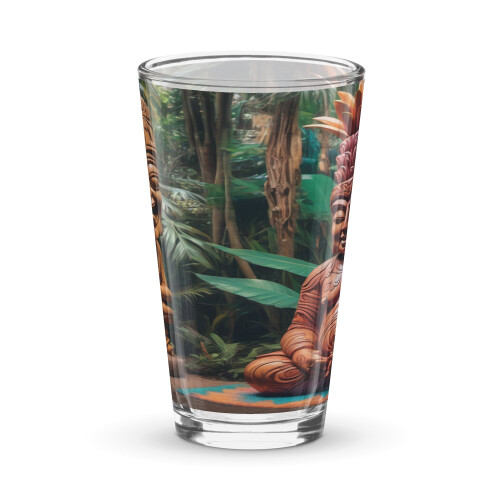 Tiki Satori pint glass 16 oz 1
