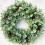 Eucalyptus Red Fruit Door Wreath Artificial 12in 7