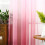 Pink Gradient Tulle Door Scarf Curtain Panel 4