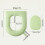 Toilet Seat Set EVA Foam with Handle 3-Piece 3