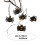 Spider LED String Lights for Indoor Outdoor Halloween Decor 5