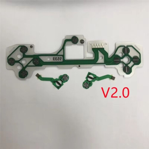 100pcs for PS5 Game Pad Controller Analog Joystick Button Conductive Film Flex Cable Ribbon V1.0 2