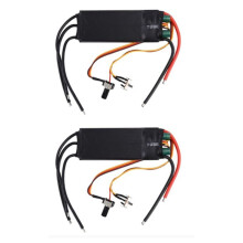 2 Pcs DC6-24V 1000W BLDC 3 Phase Brushless Motor Driver Hallless Motor Drive Board Speed Controller Regulator