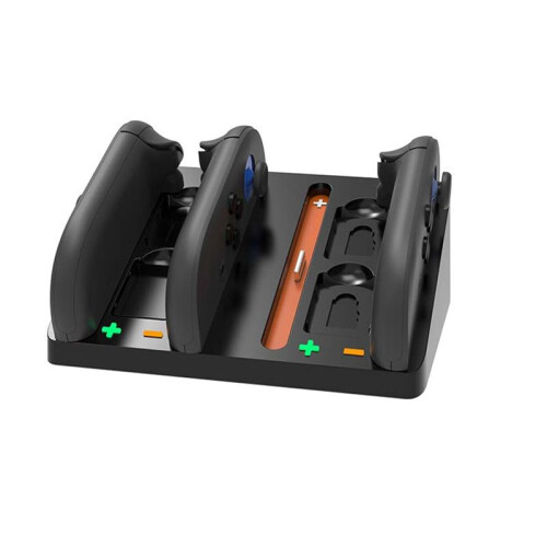Docking Station for   2 Charges 4  Controllers Includes 4 Game Card Slots Enhanced Gaming Accessory 2