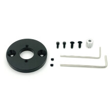 390 Tot 540/550 Motor Converter met 13T Gear voor MN86S MN86 MN86KS MN86K MN128 1/12 RC Car Upgrade Onderdelen Accessoires,3