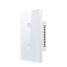 Zigbee Witte Touch 110-240V 2.5D Concave Stijl Zigbee3.0 Signaalversterker Werkt met Alexa Home 2 Gang