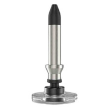 Capacitive Pen Suction Cup Transparent Metal Disc Pen Tip Stylus Buffer Type Replaceable Disc Pen Tip 100 Pieces