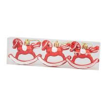 Ensemble de décorations de Noël, ornements de sapin de Noël incassables en plastique pour une fête de Noël en intérieur, compatibles avec les