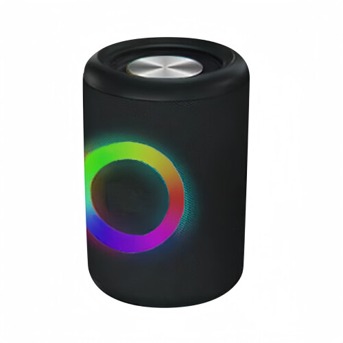 Ασύρματο ηχείο Bluetooth Fankiway με πολύχρωμο φως και κάρτα υπογούφερ, δίσκο USB flash, 1