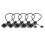 1to2 9Pin USB Splitter Motherboard Extension Cable 1 to 2 Header Adapter for PC Front Panel USB Connectors 5 Pcs 1