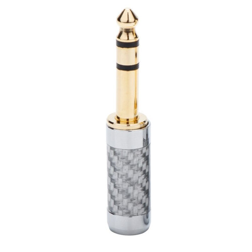 6.35mm 3Pins Male Plug Connector Replacement Part Microphone Cable Connecting Adapter