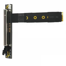 NVME Naar PCIE X16 Adapterkabel M.2 -Mkey Naar 16X Verlengadapterkabel M2-Interface Externe Grafische Kaartkabel, 30 Cm