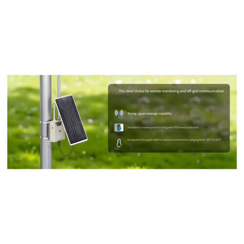 For Heltec Meshtastic MeshTower Solar Node 18V Panel 3x3000mAh Battery NRF52840 IP65 PD3.0 915MHz 1