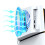 Side-Mounted Cooling Fan with LED Light  Game Console Cooling Fan for PS5 SLIM Game Console Accessori 5