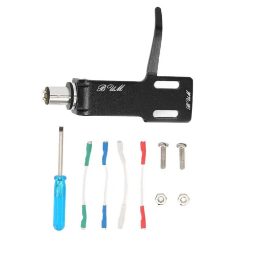 U4LD Universal Turntable Player Headshell Mount Replacement Record Player LP Vinyl Stylus Needle Holder