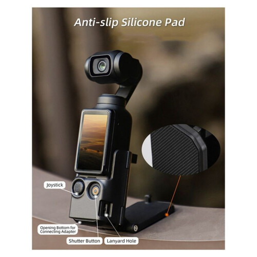Professional Protective Frame for Osmo Pocket3 Stand Base Angle Adjustable Multi-Function Desktop Stand Accessories 1