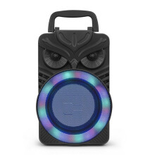 HiFi -Compatible Speaker Support TF Card HiFi Stereo Subwoofer RGB Light FM Aux Portable Wireless Loudspeaker