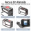 Rabbit Cage Protection Frame for  Action 5 Pro/4/3 Aluminium Alloy Protective Frame for  Action 5 Pro/4/3 6