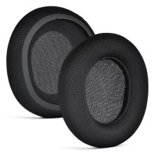 Replacement Ear Pads for Arctis Nova Pro Nova 7 Nova 3 Headphones Ear Covers Wired Black Soccer Net