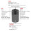 Mouse Portatile Wireless  con  da Dito, Telecomando A Doppia Modalità, con Touchpad per Tablet, PC e Telefono 5