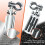 Apoio para Os Pés de Motocicleta 1-1/4 Polegadas Suporte de Barra de 1-1/4 Polegadas Grampo de Estrada para  para  Davidson Road King 5