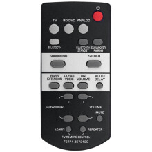 Replace FSR71 Remote Control for TV Home Theater SoundBar ZK72120 ATS1030 NSWSW41 YAS203 YAS203BL YASCU203