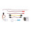 For Sparrow 2 Pro Fixed Wing Flight Control Model Digital OSD RC Drone Support for  O3 Air Unit Caddx Nebula 1