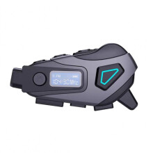K10 Motorhelm Intercom Headset 5.4 FM Intercom IPx8 Waterdichte Moto met DVR Video LCD-Scherm