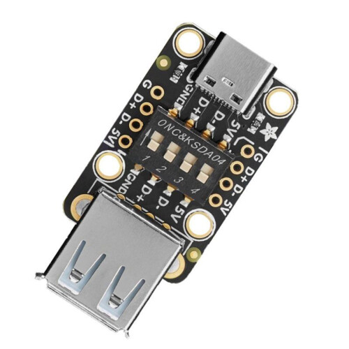 For Adafruit Switchable USB Type A Zu C Breakout Board USB Kabel Switchboard 40mm X 2mm X 9.5mm 2
