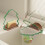 Christmas Tree Sink Strainer Basket Green 7.3x6.8in 5
