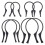 New Camera Lens Filter Wrench Kit, Coated Remover, Quick Release Wrench Loading and Unloading Clamp Pliers 1