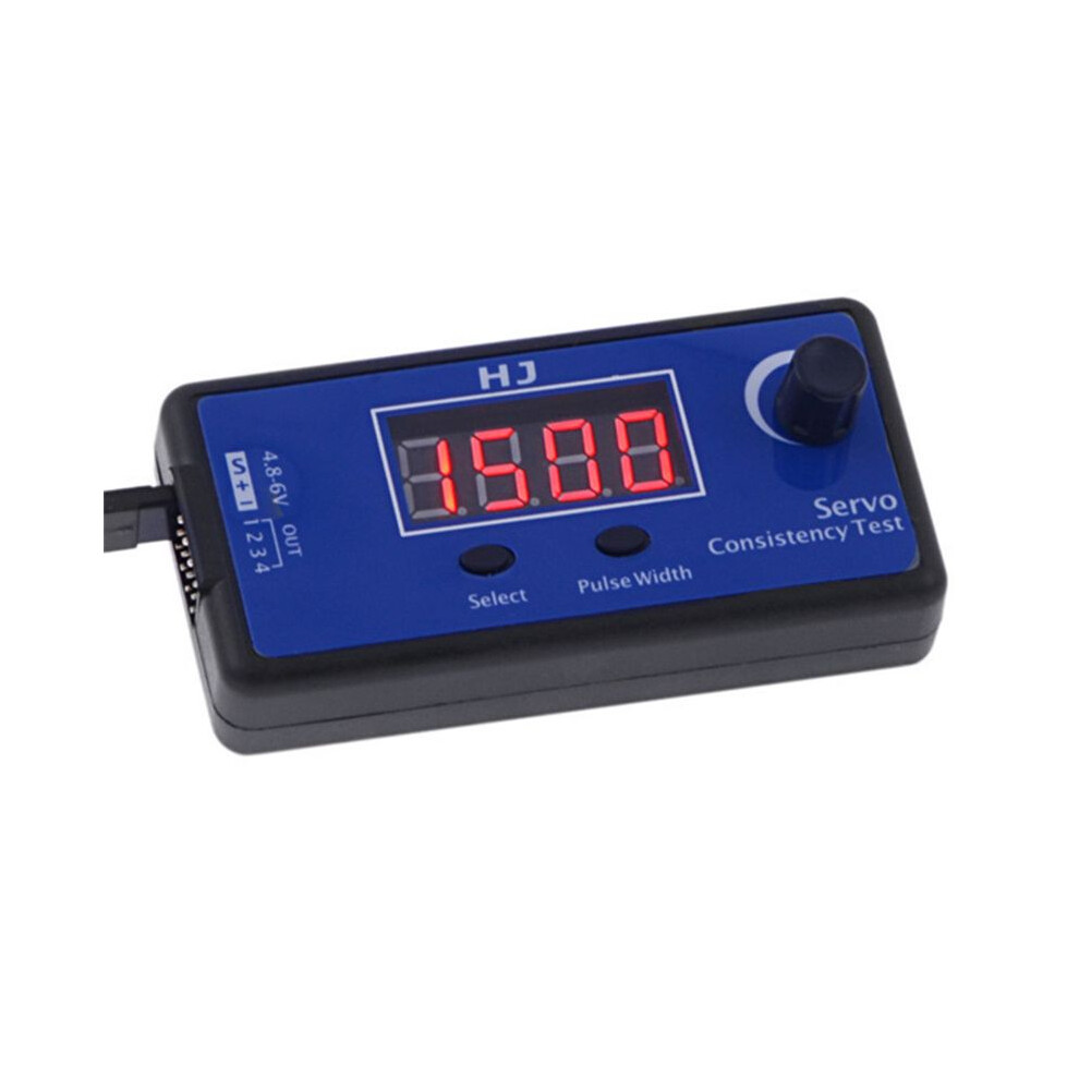 1-4 Digital Servo Tester Servo Tester Esc Consistency Tester For Rc Helicopter Airplane Car 4713332362710