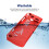 For  Ally Handheld Game Console All-Inclusive Silicone Protective Case Handheld Anti-Drop Protective Case,Red 8